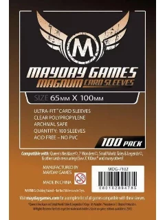 Kártyavédő Fólia - 65x100mm - Magnum Copper Sleeve ("7 Wonders" Méret) (100db)