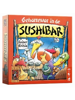 Geharrewar in de Sushibar