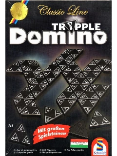 Classic Line - Tripple-domino (Fekete)