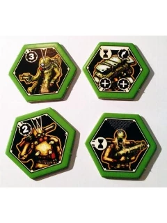 Neuroshima Hex! Alabama Mercenaries - Limitált kiadás (Mini Kiegészítő 2.5 Design)
