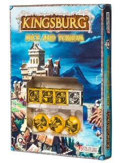 Kingsburg Dice & Tokens Set Yellow (Kiegészítő)