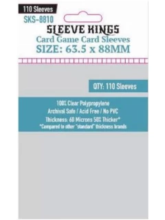 Kártyavédő Fólia - Sleeve Kings 63.5x88mm - 110 Pack 60 Microns