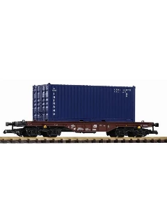 Piko G 37728 Flat Car With 20’ Container “Intrans” Cd