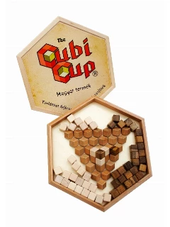 CubiCup Fa 3 - Barna Okker Fehér