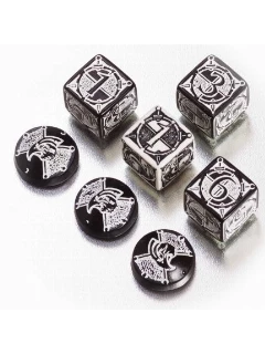 Kingsburg Dice & Tokens Set Black (Kiegészítő)