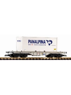 Piko G 37721 SBB VI Flat w/Panalpina 20' Container