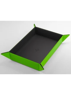 Dobótálca - Magnetic Dice Tray Rectangular Black/Green