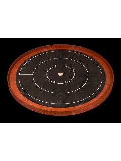 Crokinole Prémium Versenytábla - Ében tábla - Cseresznye perem (Korong nélkül)