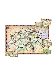 Ticket To Ride Switzerland (Kiegészítő)