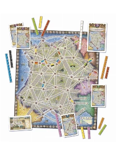 Ticket To Ride Map Collection - Volume 6 - France & Old West (Kiegészítő)