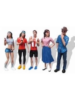 Prehm-Miniaturen - G méretű Álló figurák 5db Sport és szabadidő