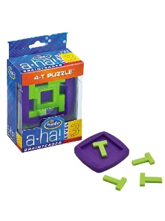 A-ha! Brainteasers - 4-T Puzzle