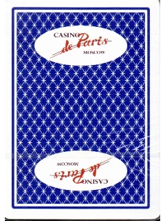 Póker - Póker Kártya Jumbo Index Casino Minőségű - 1 Csomag - Kék - Celofánban