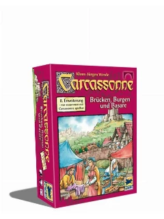 Carcassonne (8 Kiegészítő régi design) - Brücken, Burgen Und Basare