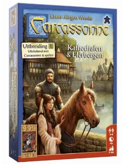 Carcassonne (1 Kiegészítő új design) - Kathedralen & Herbergen