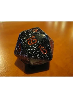 Dobókocka - 20 Oldalú 34mm-es - Speckled 34mm 20-sided Dice - Space