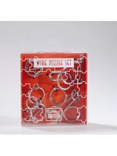 Eureka Mini Wire Puzzle Szett - Narancs
