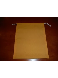 Szövetzsák 20cm x 25 cm - Sárga