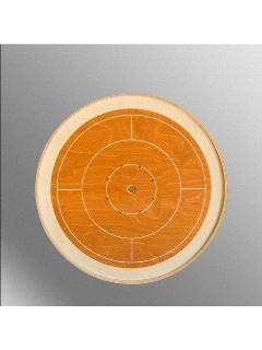 Crokinole Prémium Minitábla - Gőzölt bükk tábla - natúr perem (Korong nélkül)