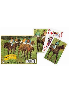 Römi (Művész) 2x55 Lap - Edgar Degas- Zsokék A Tribün Előtt