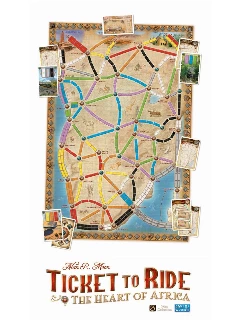 Ticket To Ride Map Collection - Volume 3 - Heart Of Africa (Kiegészítő)