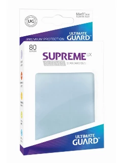 Kártyavédő fólia - 63.5x88mm - Supreme UX Sleeves Standard Size Transparent (A fólia mérete: 66 x 91mm) (80db)
