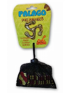 Palago - Felfedező Készlet (Piros Sárga) - 12 Lapka, 12 Kártya, 1 Dobókocka