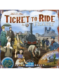 Ticket To Ride Map Collection - Volume 6 - France & Old West (Kiegészítő)