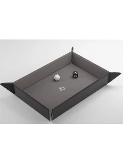 Dobótálca - Magnetic Dice Tray Rectangular Black/Gray