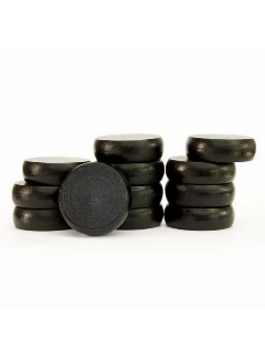 Crokinole Korongszett Prémium 12db - Fekete