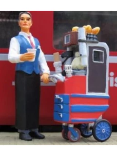 Prehm-Miniaturen - G méretű Bárkocsi felszolgálóval