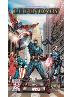 Legendary: A Marvel Deck Building Game: Captain America 75th Anniversary (Kiegészítő)