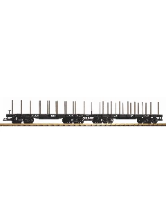 Piko G 38785 2er Set Rungenwagen C&S