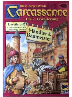 Carcassonne (2 Kiegészítő régi design) - Händler Und Baumeister