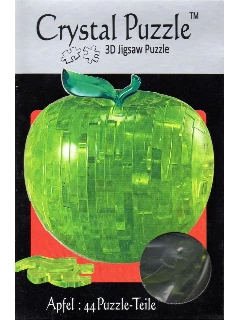 3D Kristály kirakó - Zöld Alma - Green Apple