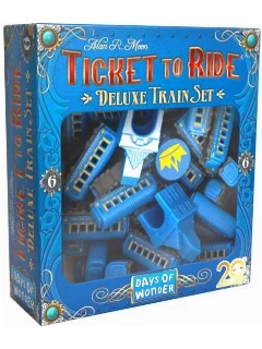 Ticket To Ride Deluxe Train Set Blue (Kiegészítő)