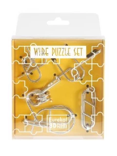 Eureka Mini Wire Puzzle Szett - Sárga