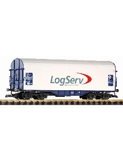 Piko G 37704 Sliding Tarp Car Shimmns 2, "LogServ" Db Ag V