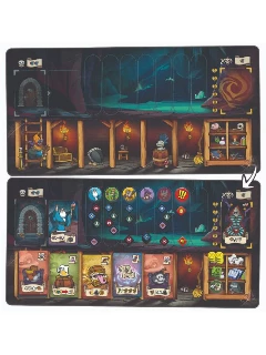 Keep The Heroes Out!: Underground Market Gamemats (Kiegészítő)