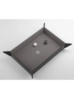 Dobótálca - Magnetic Dice Tray Rectangular Black/Gray