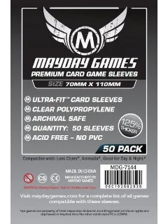 Kártyavédő fólia - 70x110mm - Magnum Ultra-Fit Card Sleeves - ("Lost Cities" méret) (50db)