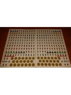 Orléans: Stickerbögen Je Bogen (Kiegészítő)