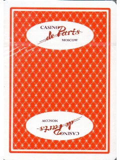 Póker - Póker Kártya Jumbo Index Casino Minőségű - 1 Csomag - Narancs - Celofánban