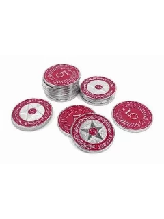 Scythe: Red Metal Coins 5$ (Kiegészítő)