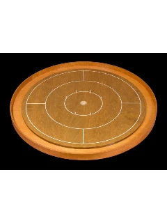 Crokinole Prémium Versenytábla - Tölgy Tábla - Gőzölt Bükk Perem (Korong Nélkül)