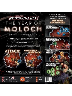 Neuroshima Hex! 3.0 The Year Of Moloch Edition (3.0 Design)
