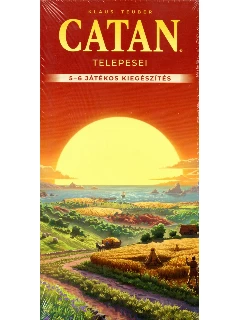Catan Telepesei - Catan Kiegészítő 5-6 Főre (Kiegészítő)