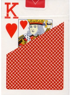 Póker - Casino Poker Gold Lion kártya Jumbo Index Casino minőségű - 1 csomag - Piros - Dobozban
