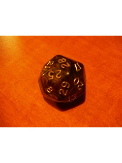 Dobókocka - 30 Oldalú Dobókocka - 30-sided Dice - Shimmer Enigma W/Gold
