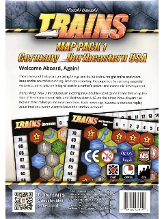 Trains: Map Pack 1 - Germany/Northeastern Usa (Kiegészítő)